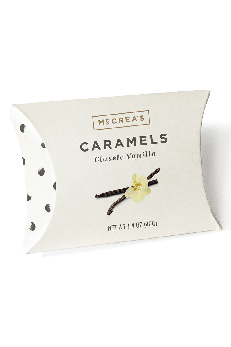McCrea's Caramel Classic Vanilla Pillow Box