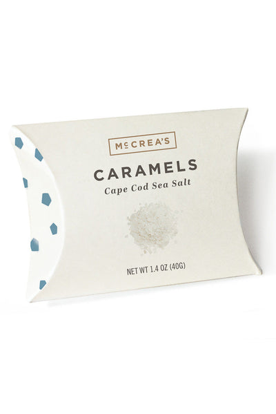 McCrea's Caramel Cape Cod Sea Salt Pillow Box