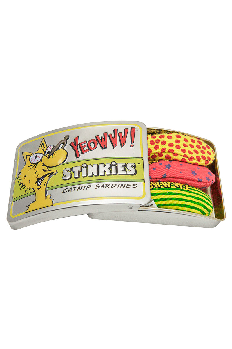 Yeowww! Catnip Tin of Stinkies Cat Toy