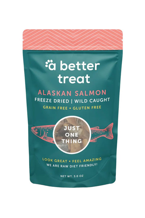 A Better Treat Freeze Dried Salmon 3 Oz