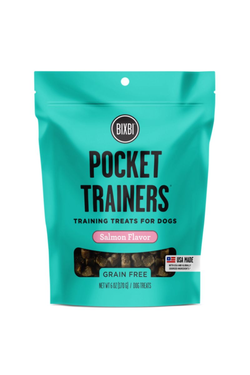 Bixbi Pocket Trainers Training Treats for Dogs Salmon Flavor 6 oz