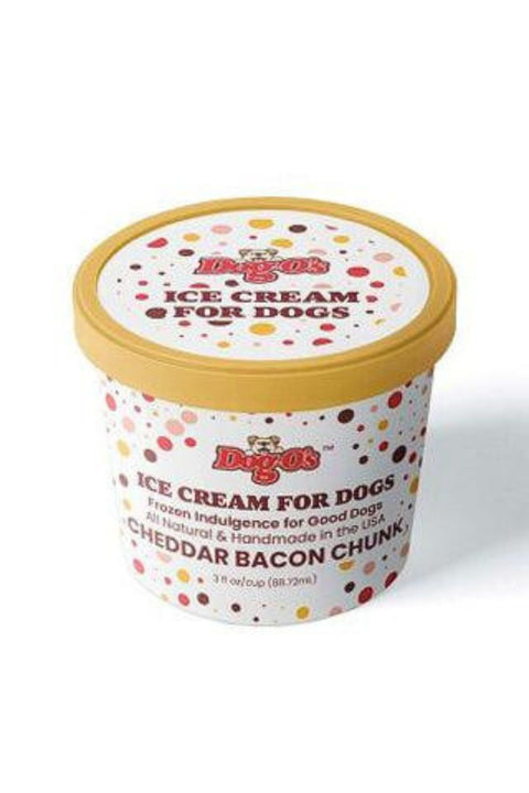 Dog-O's Ice Cream Cheddar Bacon Chunk 3 oz