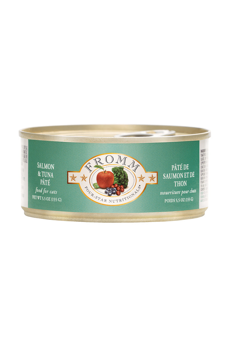 Fromm Four-Star Salmon & Tuna Pate Cat Food 3 oz