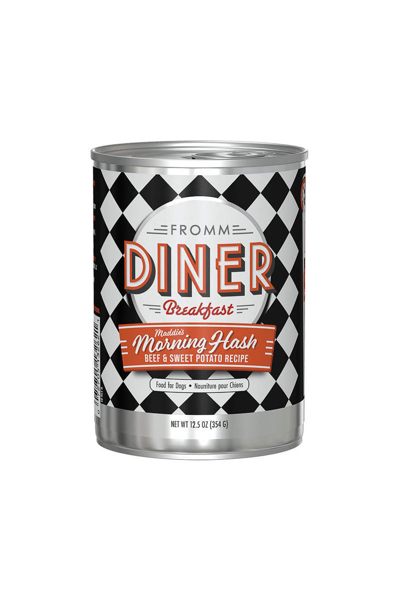 Fromm Diner Maddie’s Morning Hash Beef & Sweet Potato Recipe Wet Dog Food 12.5 oz