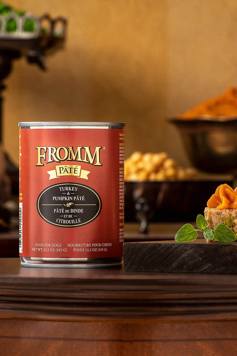 Fromm Turkey & Pumpkin Pate Wet Dog Food 12.2 oz