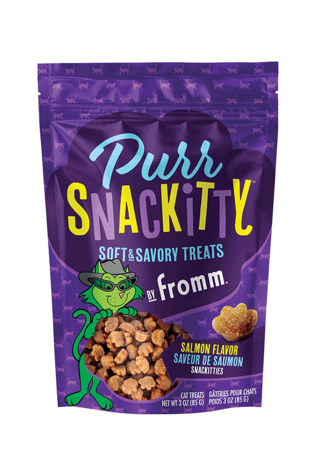 Fromm PurrSnackitty Salmon Flavor Soft & Savory Treats 3 oz