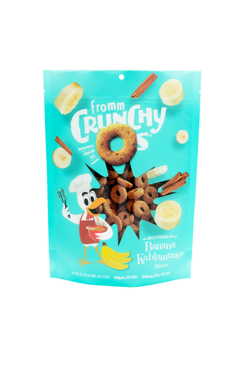 Fromm Crunchy O's Banana Kablammas 6 oz
