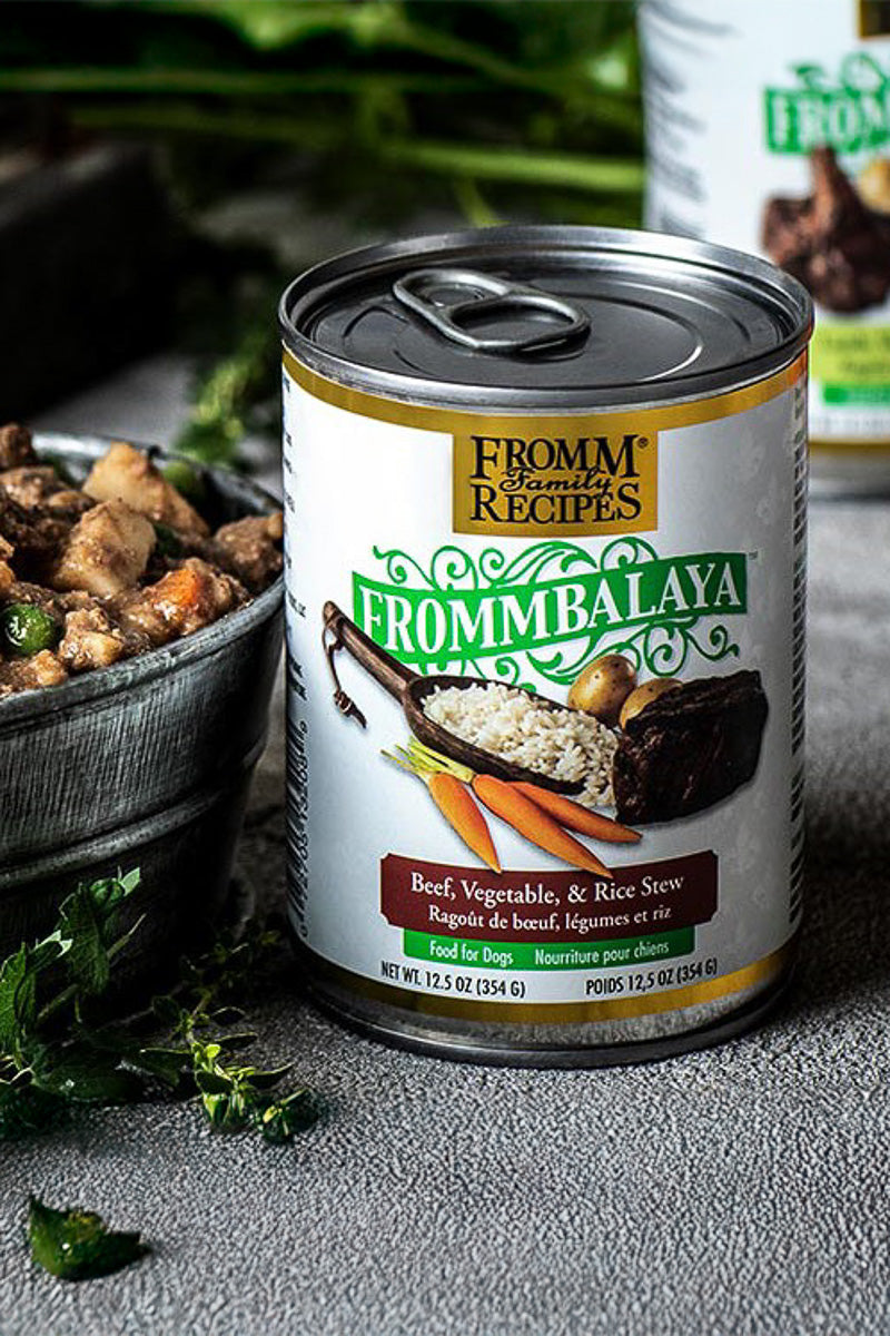 Frommbalaya Beef, Vegetable, & Rice Stew Wet Dog Food 12 oz