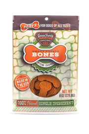 Gaines Family Farmstead Dog Treats Sweet Potato Bones 8 oz