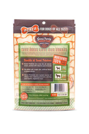 Gaines Family Farmstead Dog Treats Sweet Potato Bones 8 oz