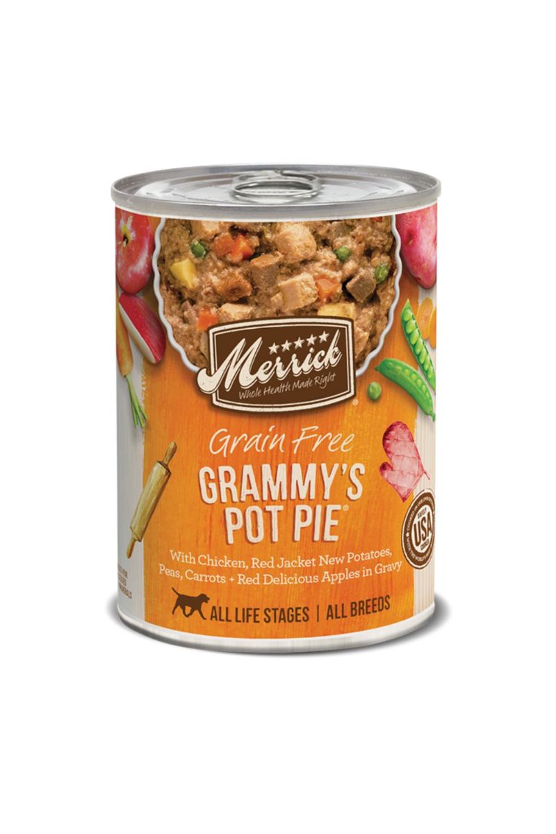 Merrick Grain Free Grammys Pot Pie Wet Dog Food 12.7 oz