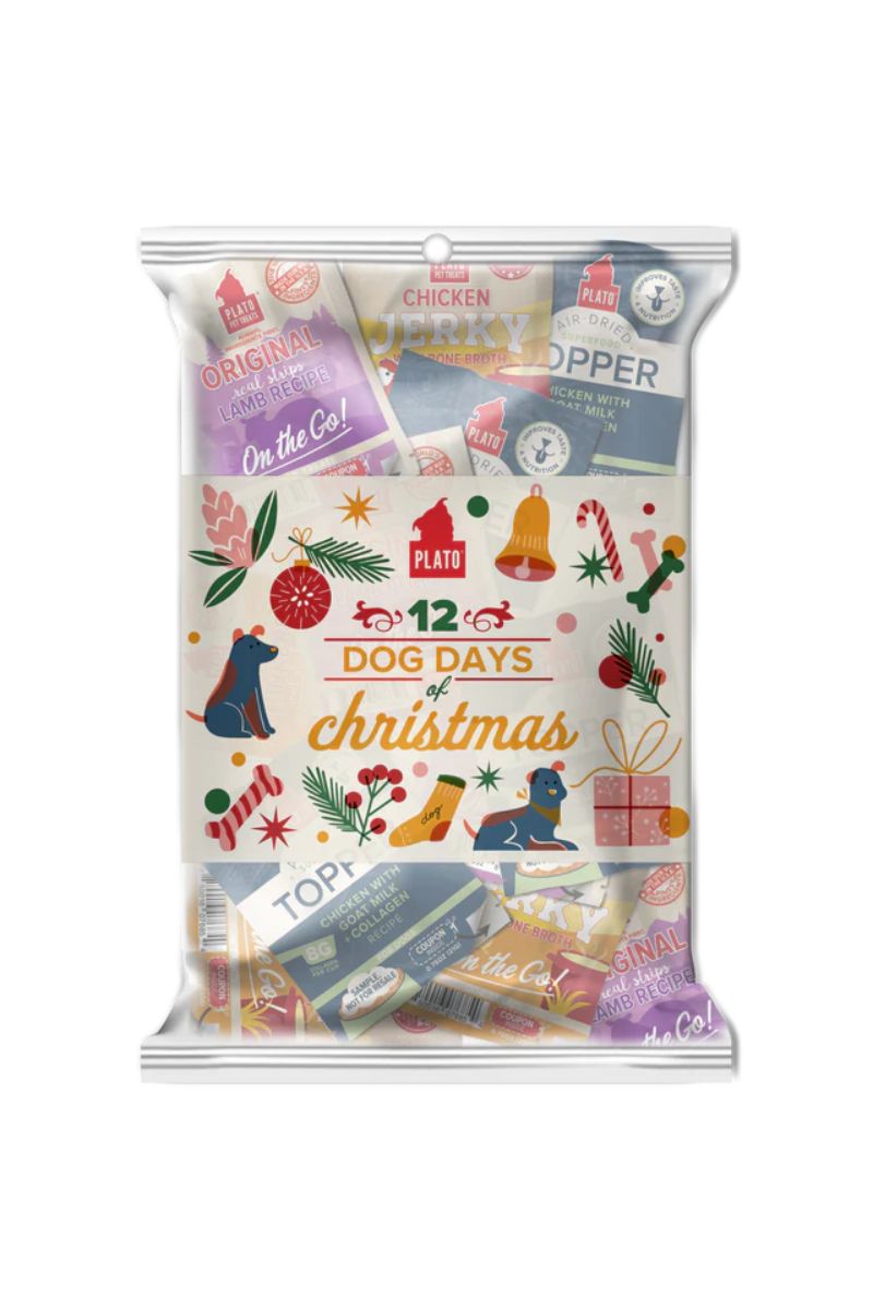 Plato 12 Dog Days of Christmas 12 Pack