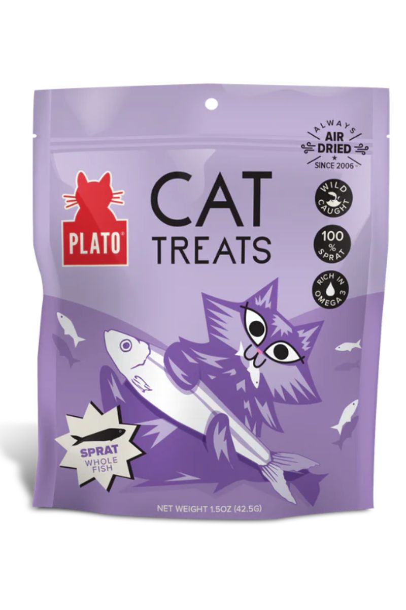 Plato Cat Air-Dried Baltic Sprat Treat 1.5 oz