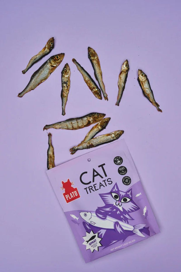 Plato Cat Air-Dried Baltic Sprat Treat 1.5 oz