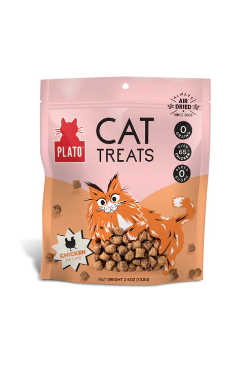 Plato Cat Air-Dried Chicken Treat 2.5 oz