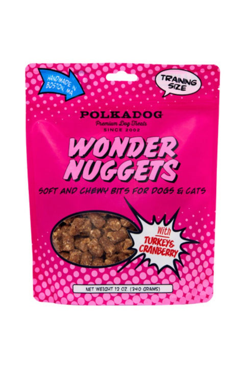 Polka Dog Holiday Wonder Nuggets Turkey 12 oz