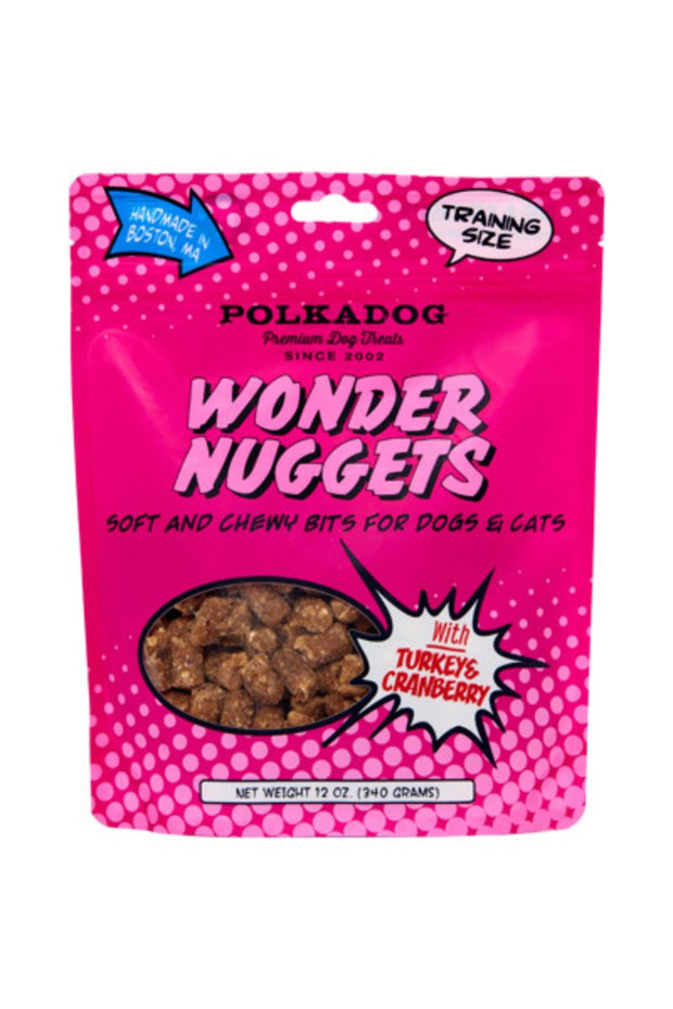 Polka Dog Holiday Wonder Nuggets Turkey 12 oz