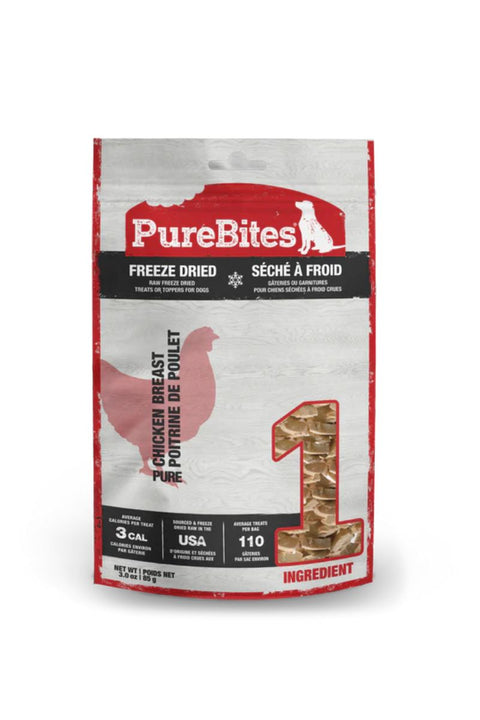 PureBites Chicken Breast Freeze Dried Treats 3 oz