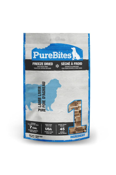 PureBites Lamb Liver Freeze Dried Treats 1.5 oz