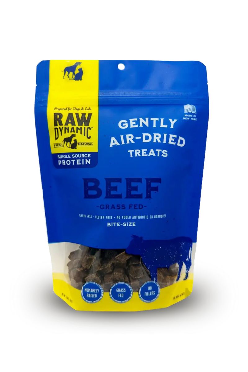 Raw Dynamic Air Dried Beef Treat 3.6oz