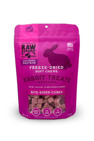 Raw Dynamic Freeze Dried Rabbit Treat 1.5oz