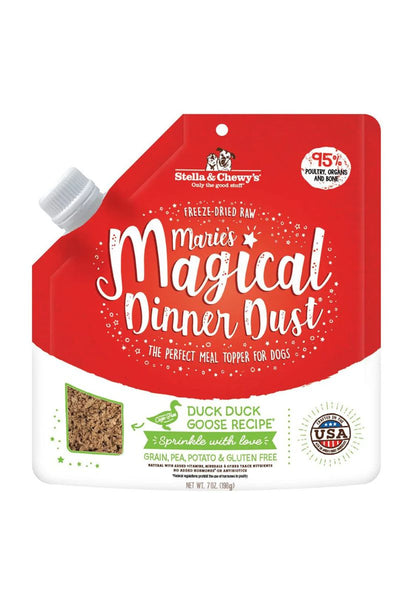 Stella & Chewy's Freeze Dried Marie's Magical Dinner Dust Duck Duck Goose 7 oz