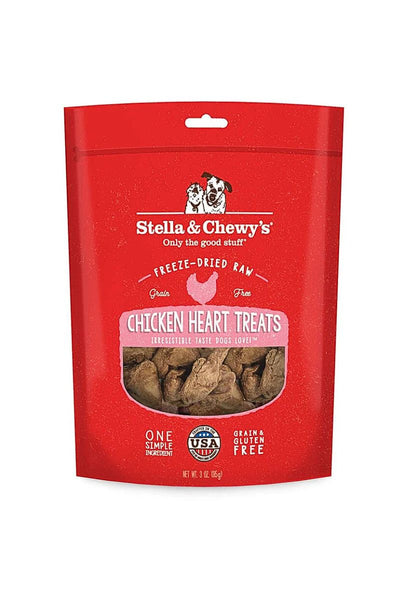 Stella & Chewy's Freeze Dried Single Ingredient Chicken Heart 3 oz