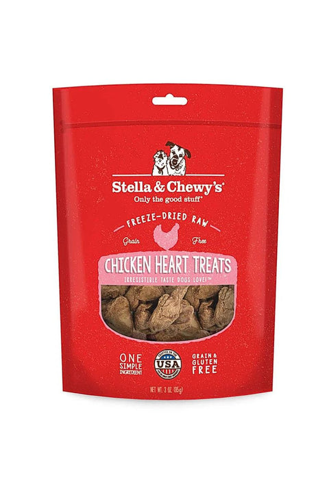 Stella & Chewy's Freeze Dried Single Ingredient Chicken Heart 3 oz