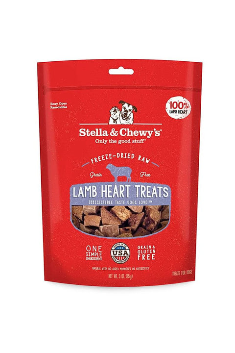 Stella & Chewy's Freeze Dried Single Ingredient Lamb Heart 3 oz