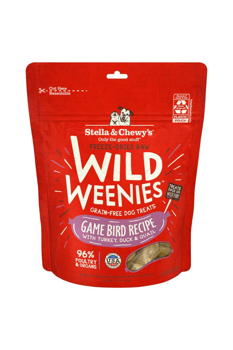 Stella & Chewy's Freeze Dried Wild Weenies Game Bird 3.25 oz