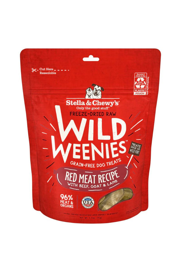 Stella & Chewy's Freeze Dried Wild Weenies Red Meat 3.25 oz