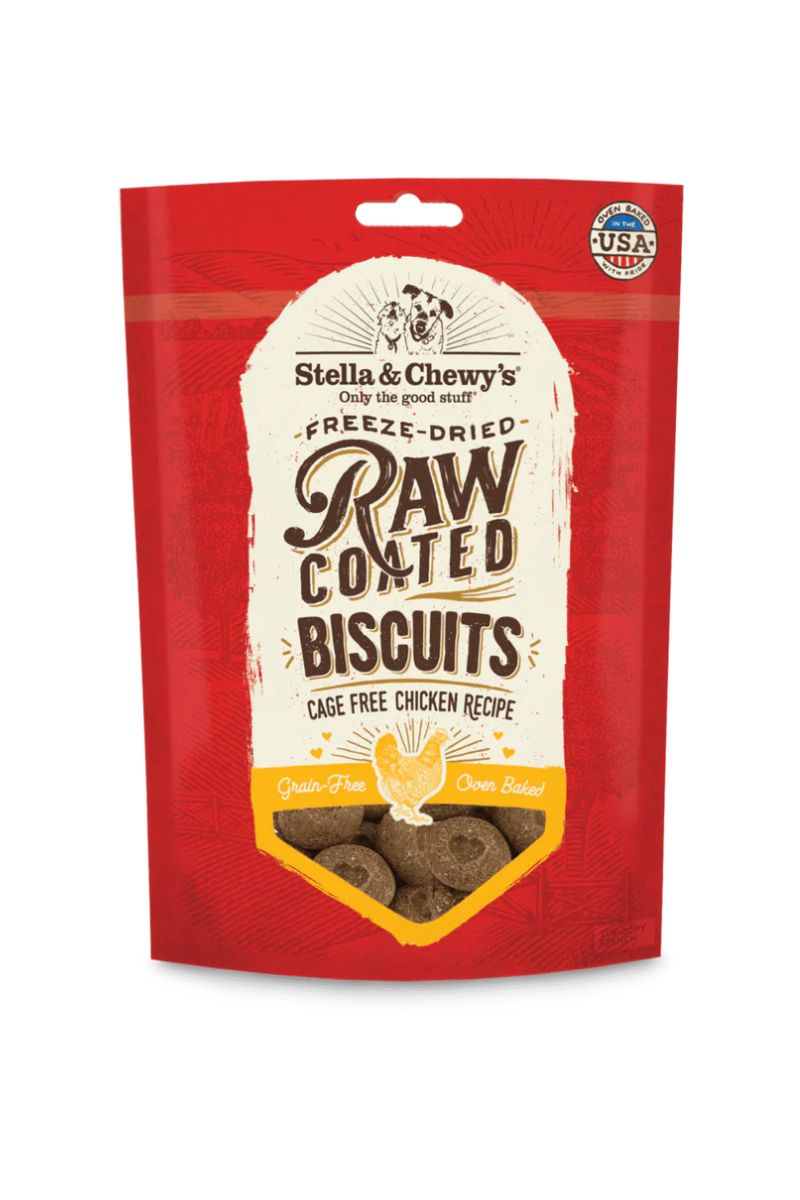 Stella & Chewy's Raw Coated Biscuits Cage Free Chicken 9 oz