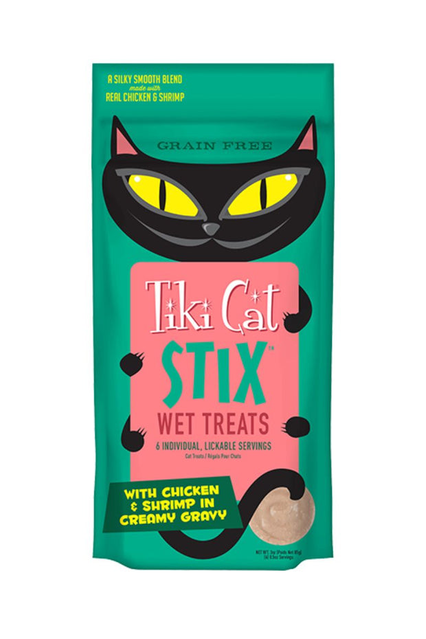 Tiki Cat Stix Mousse Chicken & Shrimp Treats