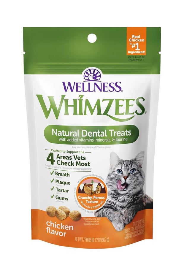 Whimzees Cat Dental Treat Chicken 2 oz