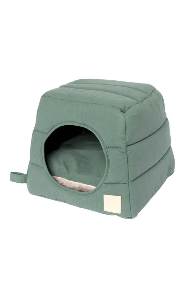 FuzzYard Life Cat Cubby Myrtle Green