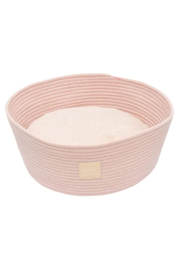 Fuzzyard Life Rope Basket Bed Soft Blush