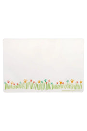 Speckle and Spot Pet Placemat Frosted Green Grass