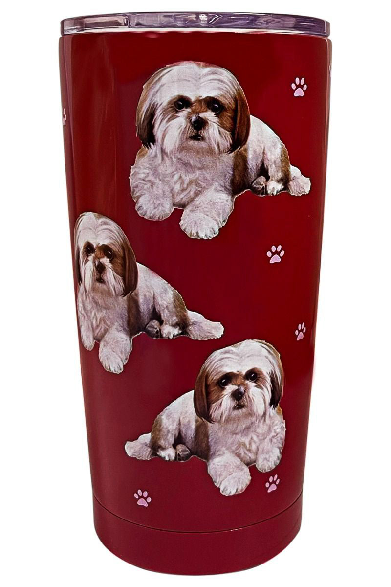 Shih Tzu Tan Serengeti Tumbler