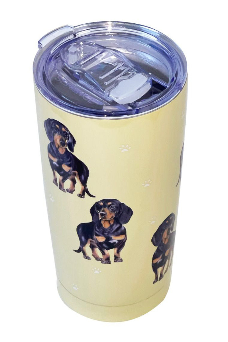 Dachshund Black Serengeti Tumbler