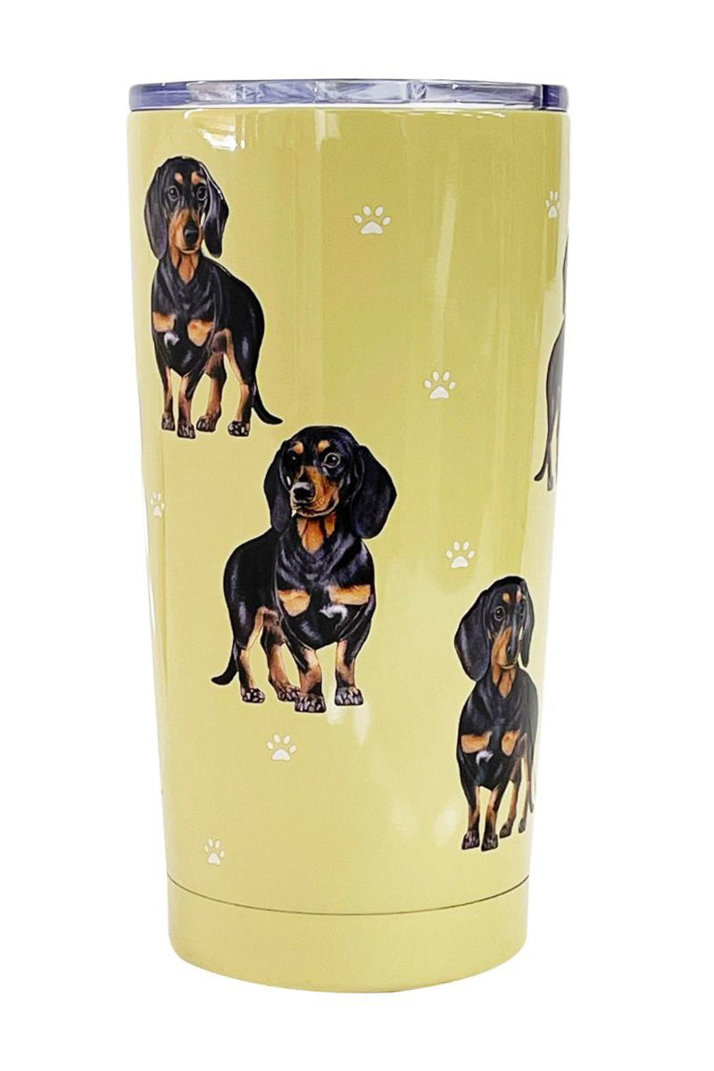 Dachshund Black Serengeti Tumbler