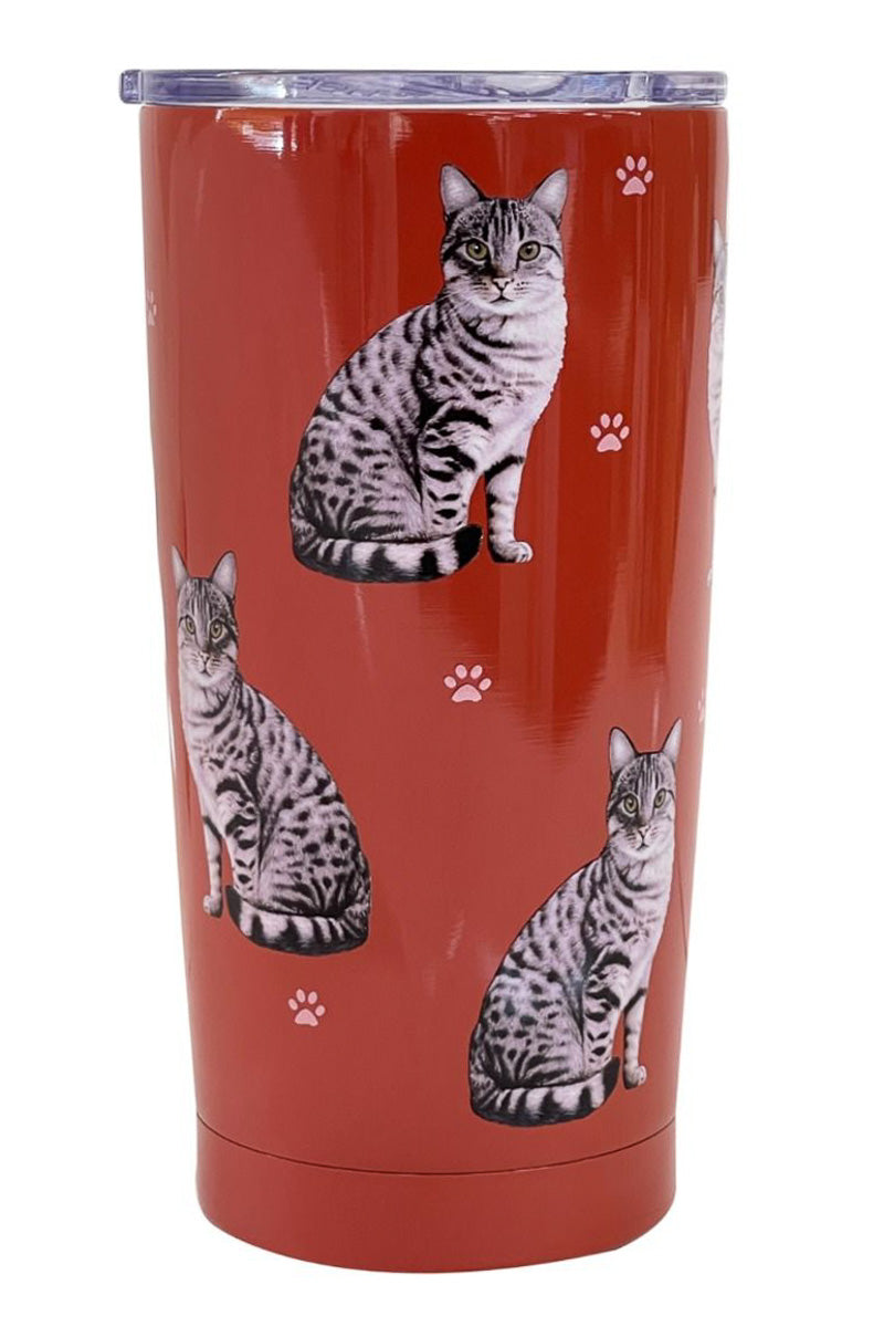 Silver Tabby Cat Serengeti Tumbler