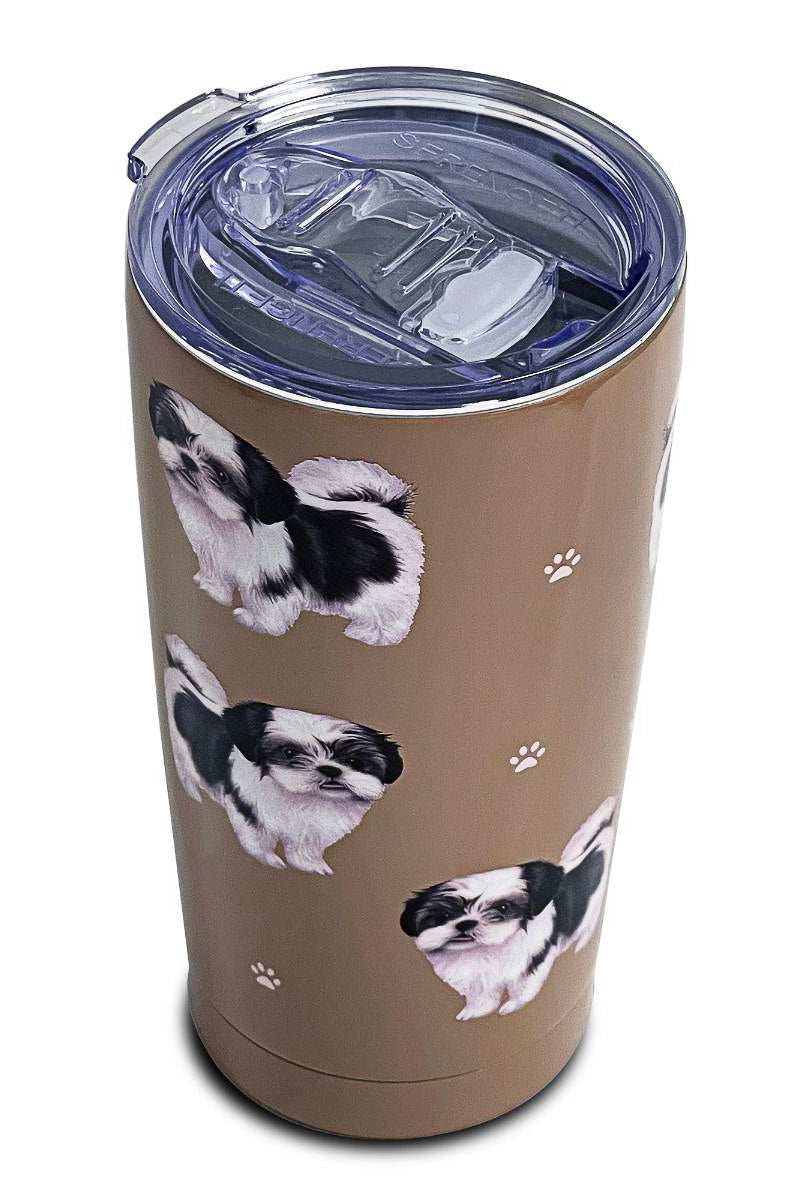 Shih Tzu Black Serengeti Tumbler