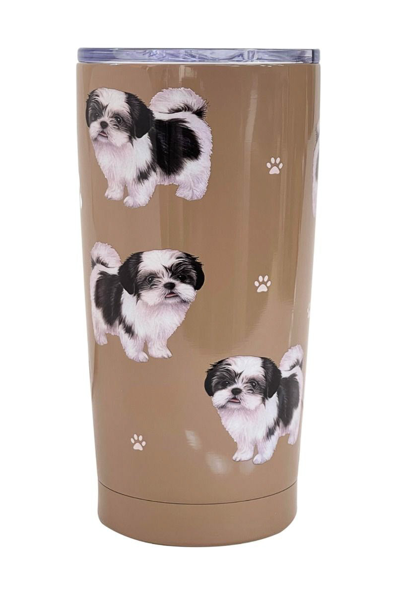 Shih Tzu Black Serengeti Tumbler