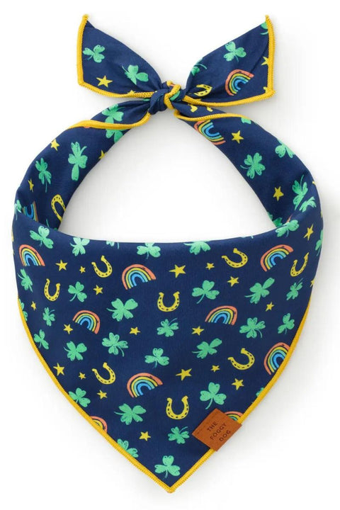 BANDANA, LUCKY PUP ST. PAT LG