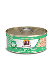 Weruva Classic Green Egg & Chicken with Chicken & Egg in Pea Soup Canned Cat Food 5.5 oz