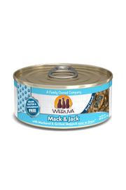 Weruva Classic Mack & Jack with Mackerel & Grilled Skipjack Canned Cat Food 5.5 oz