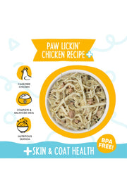 Weruva Meals 'n More MNM Paw Lickin' Chicken Recipe Plus Cup 3.5 oz