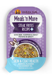 Weruva Meals 'n More MNM Steak Frites Recipe Plus Cup 3.5 oz