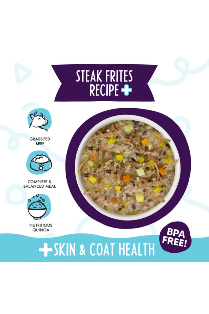 Weruva Meals 'n More MNM Steak Frites Recipe Plus Cup 3.5 oz