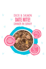 Weruva BFF OMG Date Nite! Duck & Salmon Dinner in Gravy 2.8 oz